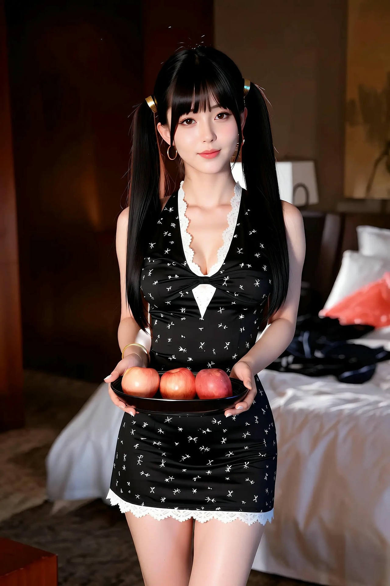 Grapefruit Sasa - Double Ponytail Cute