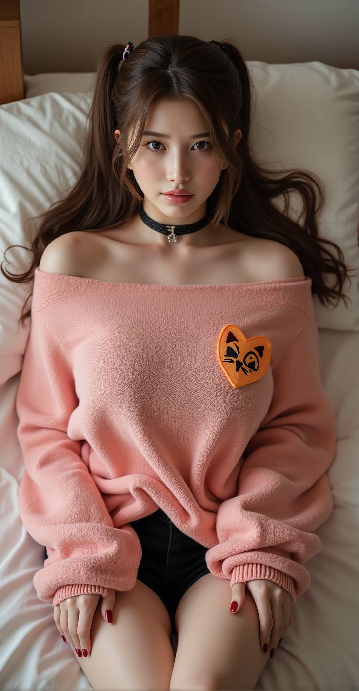 Printed sweater