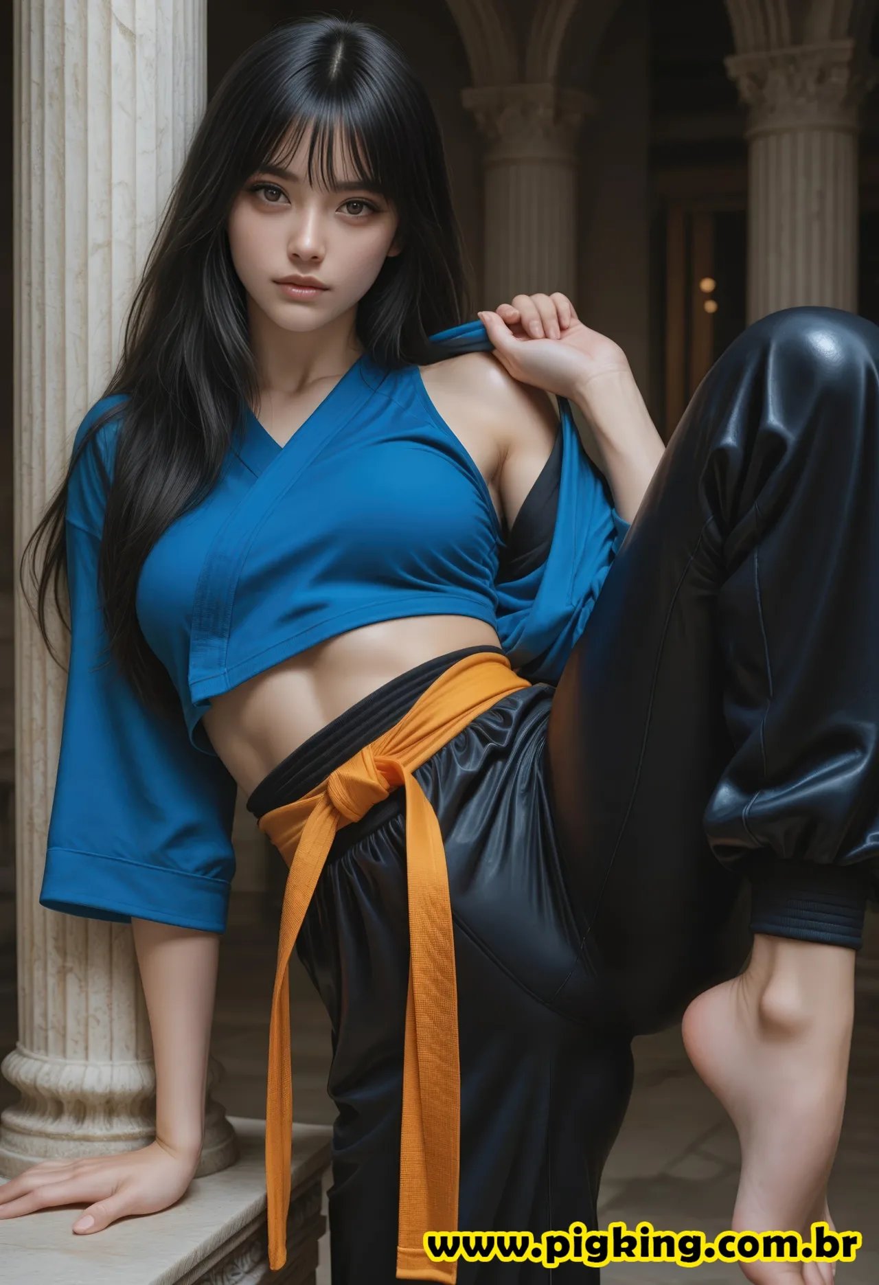 ⚔️✨ Reina Katsuro - The Golden Ascension